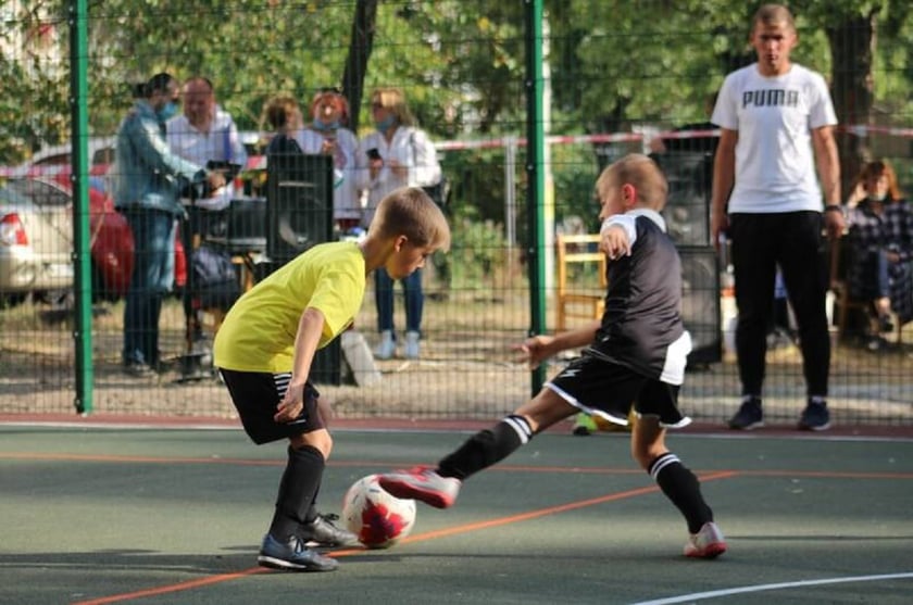 У Києві відкрили футбольне поле і провели дитячий турнір (ФОТО)