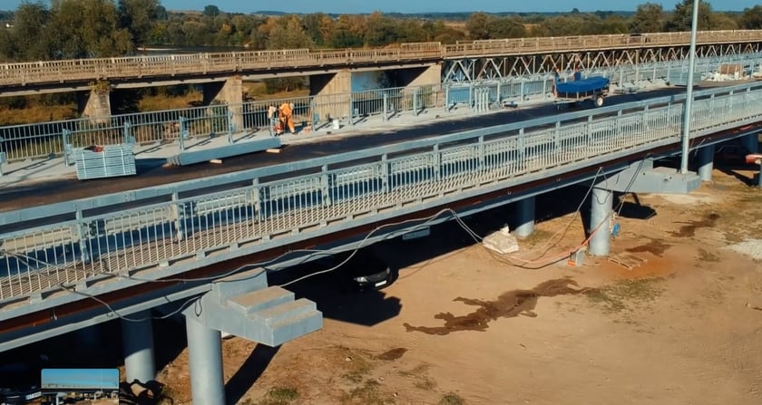 На Прикарпатті збудували новий міст через Дністер (ВІДЕО)