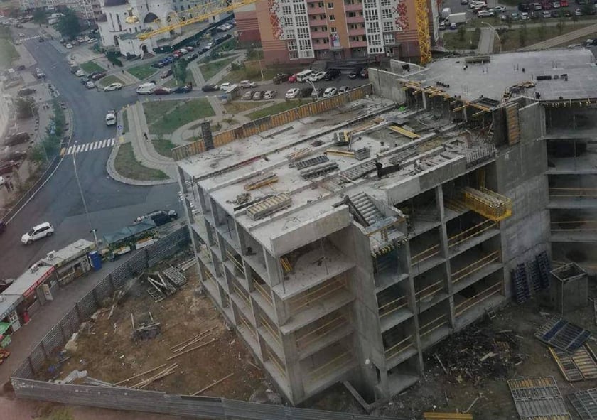 У Києві на Осокорках будують нову поліклініку (ФОТО)