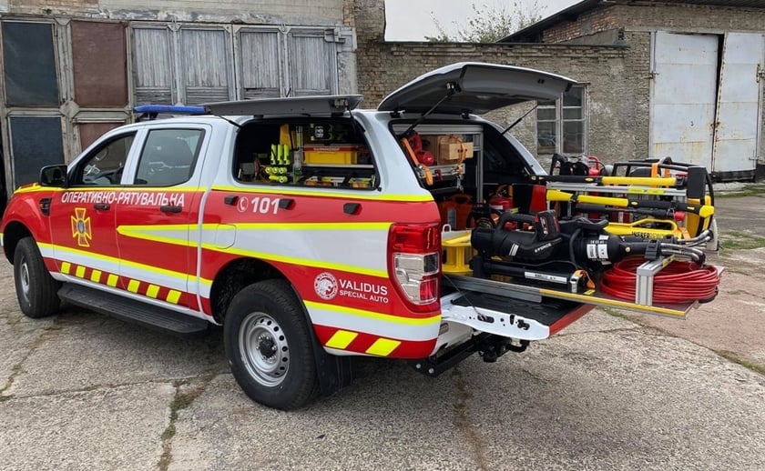 Рятувальники отримали 80 авто для ліквідації наслідків ДТП