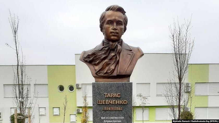 У Сербії встановили памʼятник Шевченку, про який домовлялися 20 років