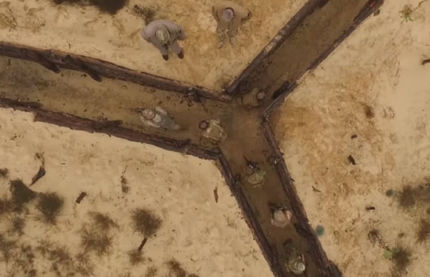 Відкрили новий траншейний комплекс для тренування військових (ВІДЕО)