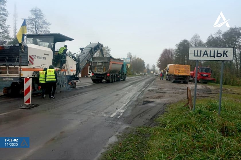Стартував ремонт дороги до туристичного «магніту» Волині (ФОТО)