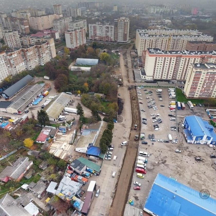 У Хмельницькому “з нуля” будують нову вулицю (ФОТО)