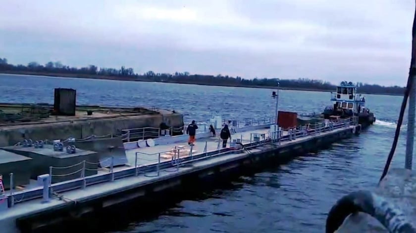 Для ВМС України побудували плавучий причал (ВІДЕО)