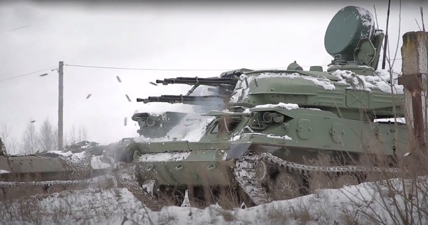 Гірська піхота відпрацювала ураження повітряних цілей (ВІДЕО)