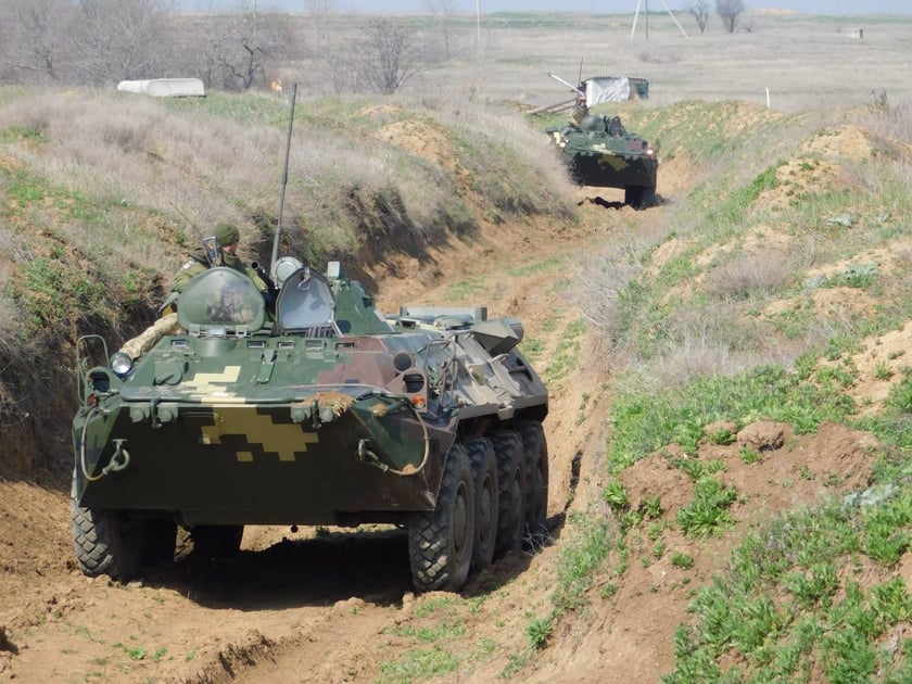 На півдні України відбулися тактичні навчання десантників