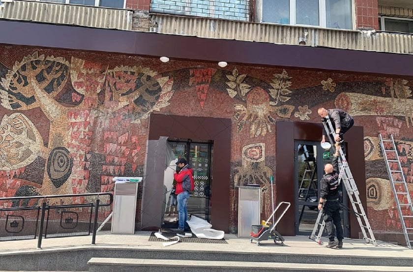 «Фора» відновить історичні мозаїки на київському будинку і відкриє там магазин