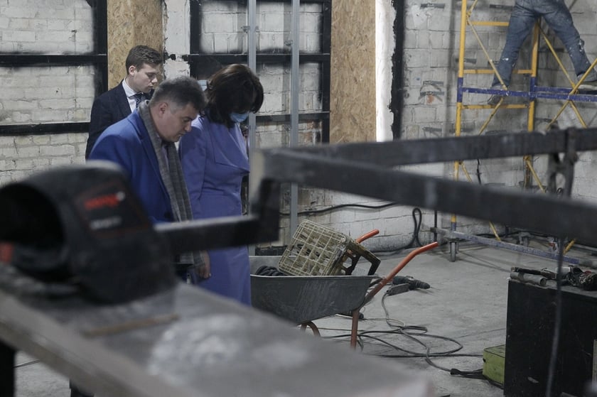 У Києві на Оболоні зводять публічний простір Vcentri Hub (ФОТО)