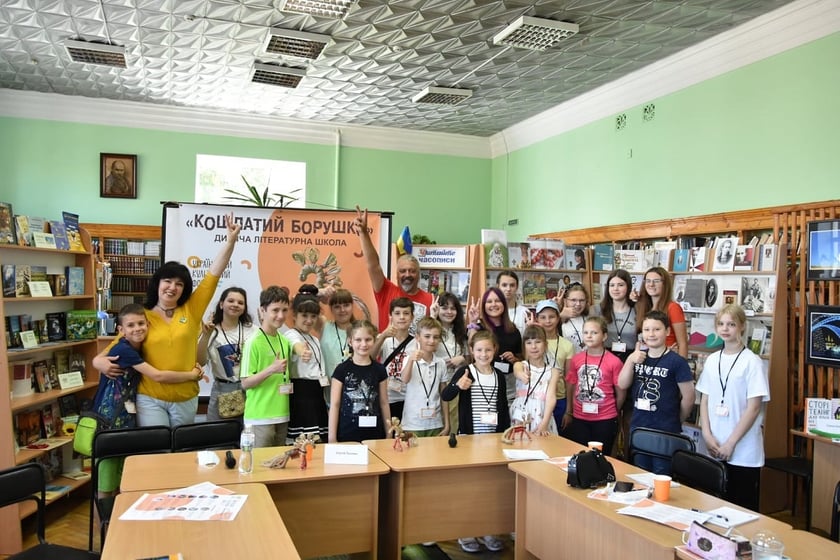 У Чернігові стартувала перша дитяча літературна школа «Кошлатий Борушко»