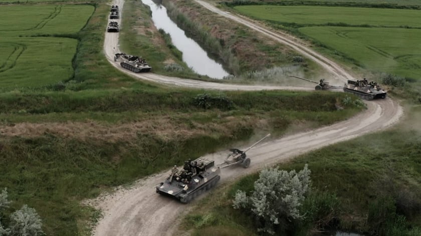 Артилерія провела потужні навчання із протидії ворожій піхоті і техніці (ФОТО)