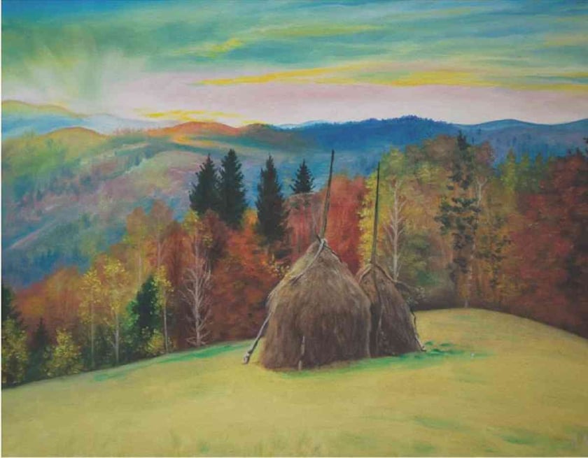 Мріяв усе життя: 81-річний художник вперше презентував свої картини