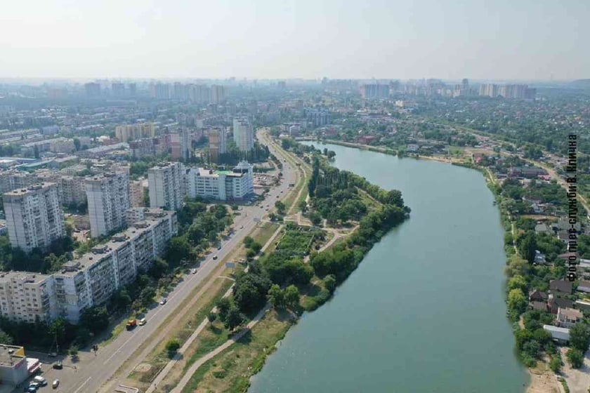 Показали, як ремонтують парк «Радунка» у Києві (ВІДЕО)