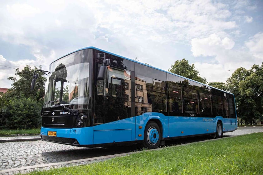 До Ужгорода прибули 7 нових автобусів «Електрон» (ВІДЕО)