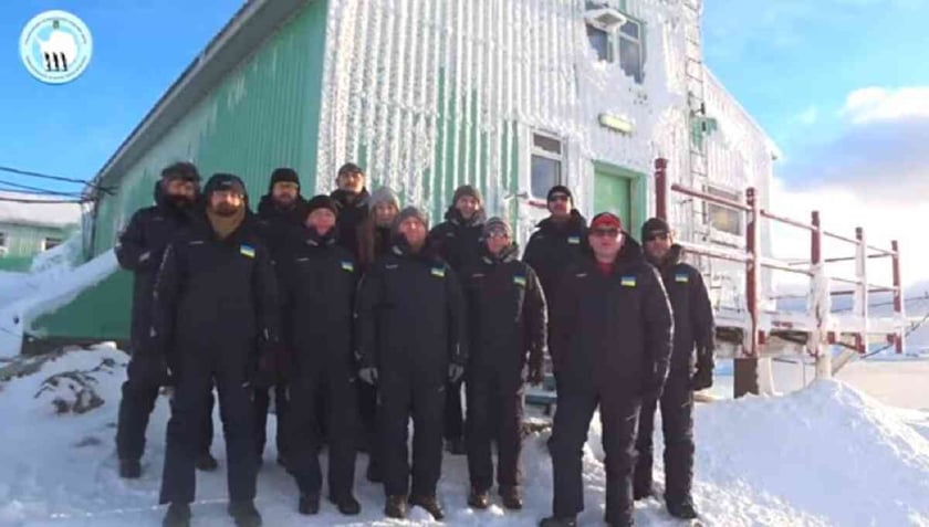 Полярники зі станції «Академік Вернадський» привітали Україну з Днем Незалежності (ВІДЕО)