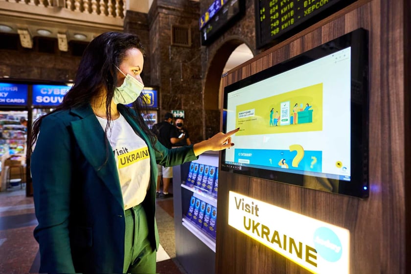 На залізничному вокзалі в Києві відкрили новий інформаційний центр для туристів