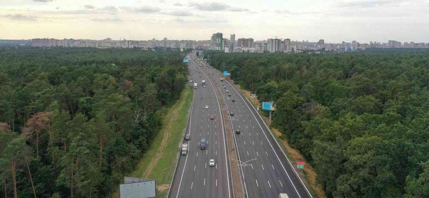 Після ремонту відкрили трасу «Київ – Бориспіль» (ФОТО)
