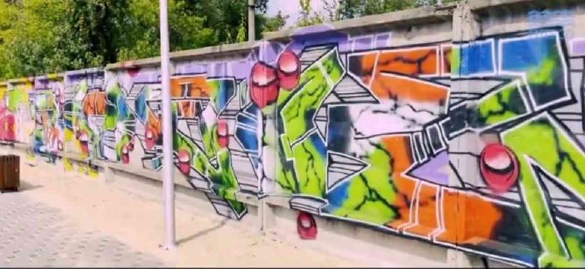 Як київський пляж Чорторий перетворюють на арт-об’єкт (ВІДЕО)