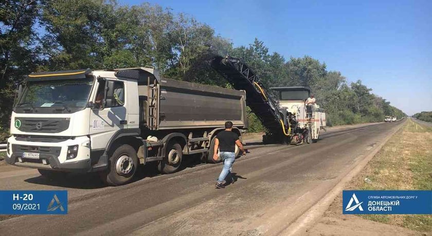 Стартував ремонт дороги «Слов’янськ-Донецьк-Маріуполь»