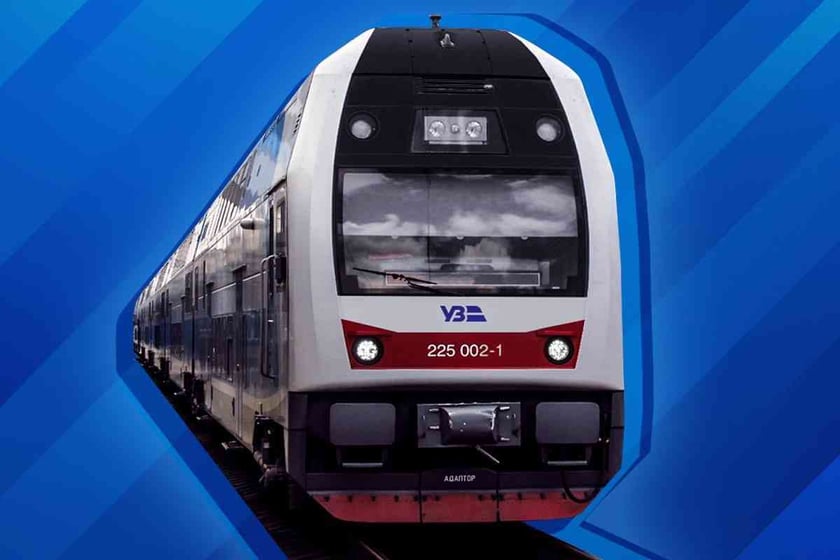 Українці обрали ліврею для 2-поверхових електропоїздів Skoda (ФОТО)