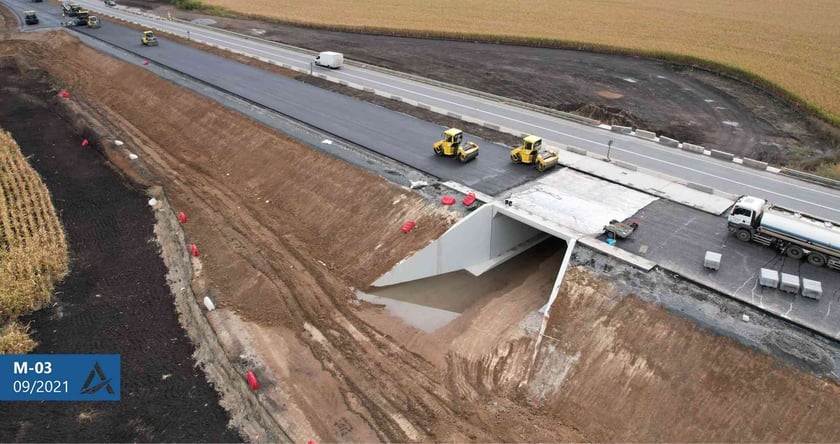 На Полтавщині звели міст, який стане частиною транспортної розв’язки (ФОТО)