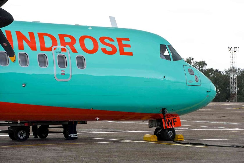 Українська авіакомпанія Windrose отримала шостий турбогвинтовий літак