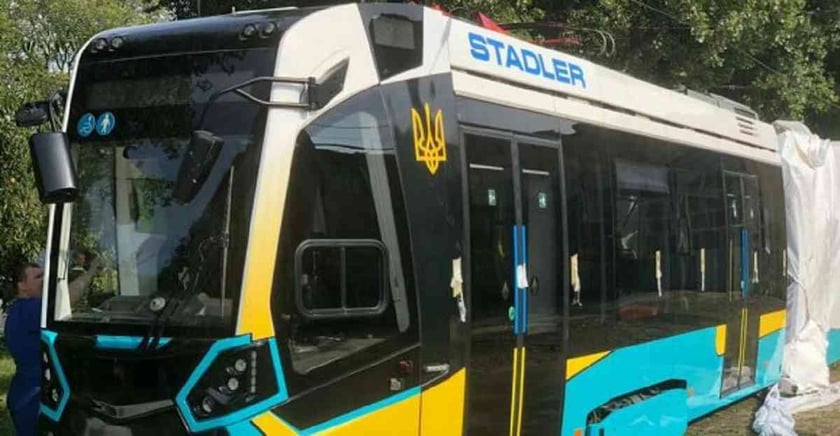 Швейцарська Stadler надала Харкову трамвай для випробувань