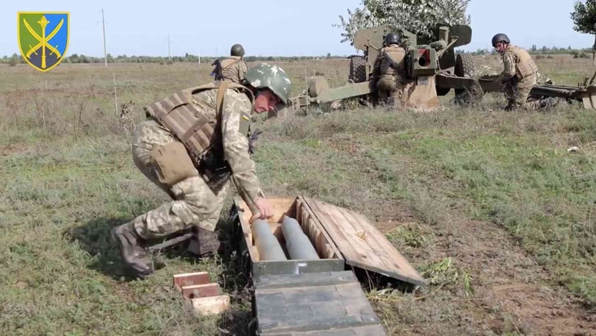 На Херсонщині відбулися навчання протитанкових резервів (ВІДЕО)
