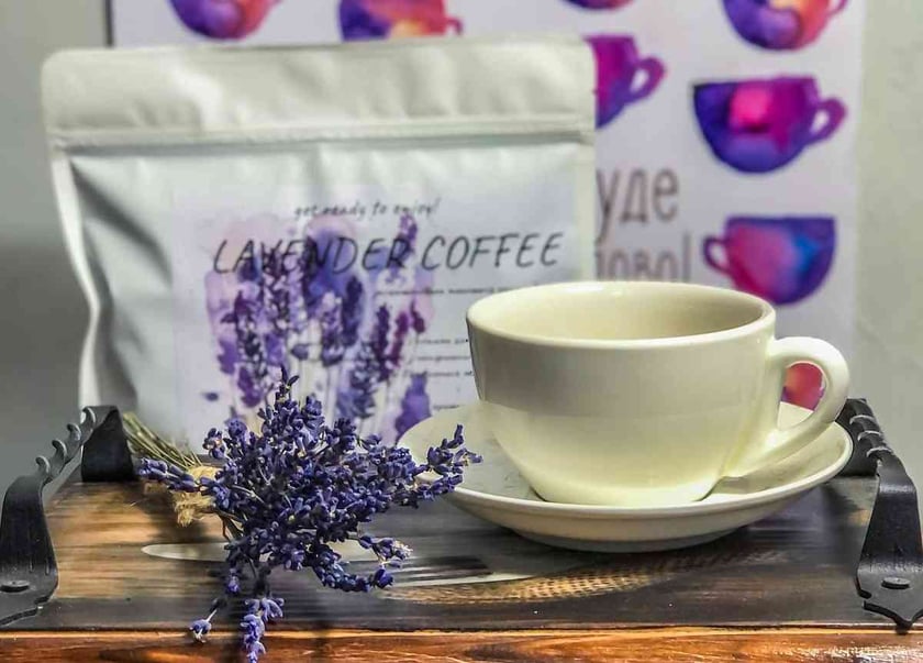 Українці варять лавандову каву, аналогів якої немає у світі