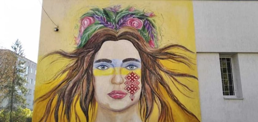 У Львові створили мурал за шкільним ескізом (ФОТО)