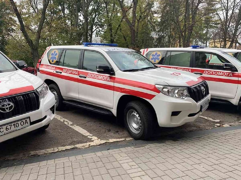 10 нових «швидких» передали у гірські райони Львівщини