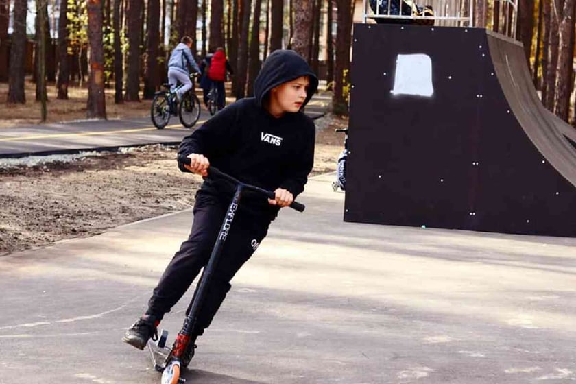 У громаді на Київщині відкрили новий парк