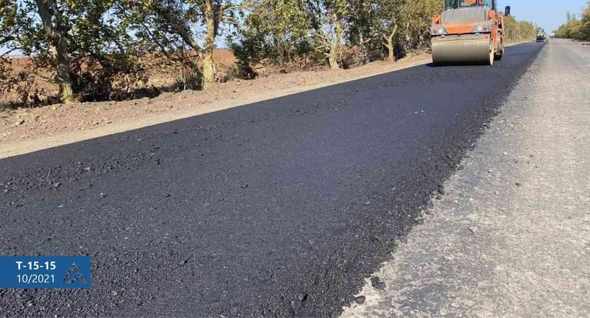 На Миколаївщині ремонтують дорогу до бази відпочинку «Лугове»