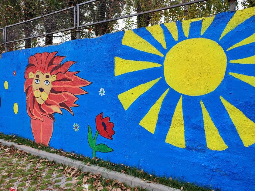 На Київщині створили рекордний декоративний розпис на паркані