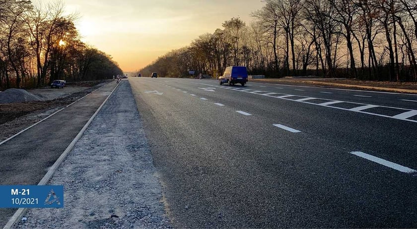 На Вінниччині відремонтували ділянку дороги міжнародного значення М-21
