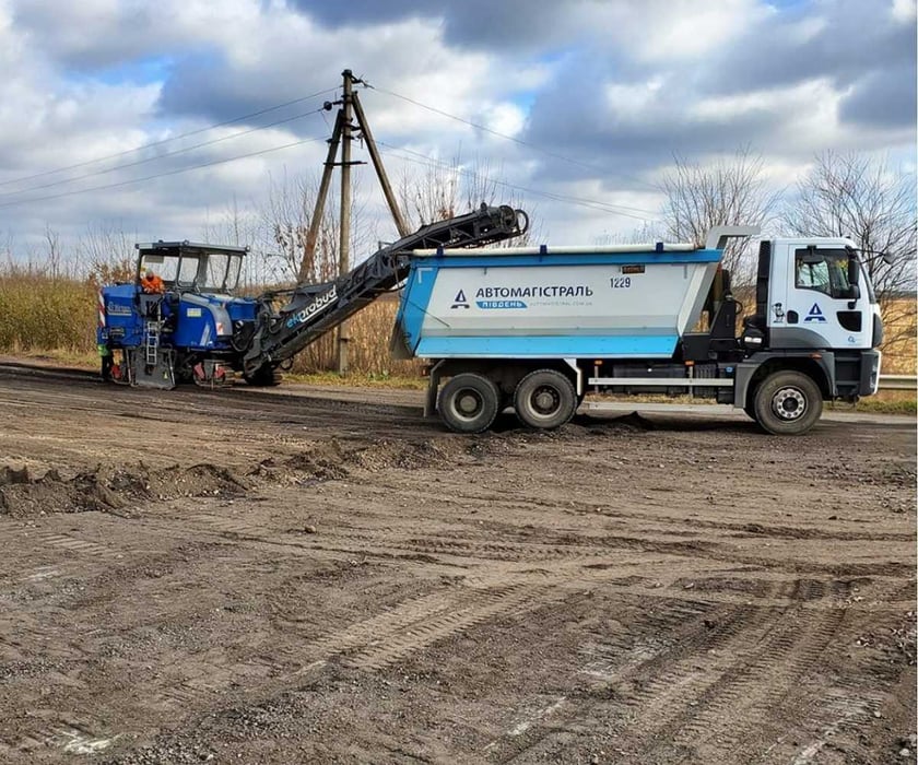 На Львівщині стартувало будівництво кільцевої розв’язки діаметром 24 м