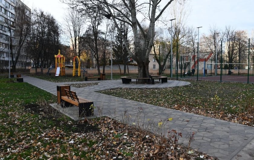 У Києві на Голосієві з’явився новий сквер