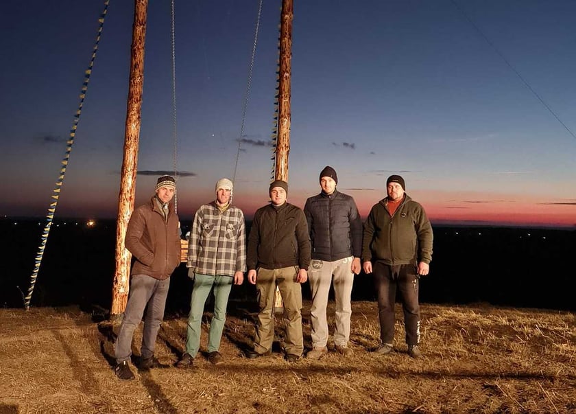 На Волині побудували найвищу в Україні гойдалку (ВІДЕО)