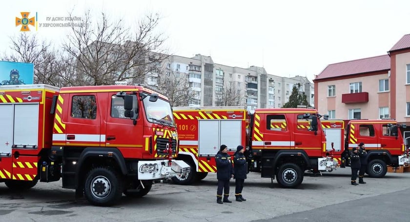Херсонські рятувальники отримали нову спецтехніку (ФОТО)