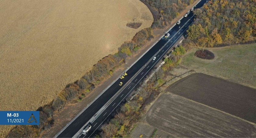 Завершують реконструкцію траси М-03 «Київ – Харків» (ФОТО)