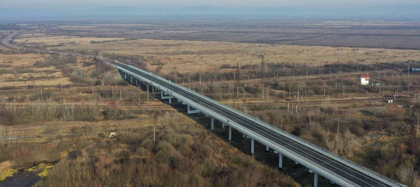 На Закарпатті реконструювали найдовший шляхопровід області (ФОТО)