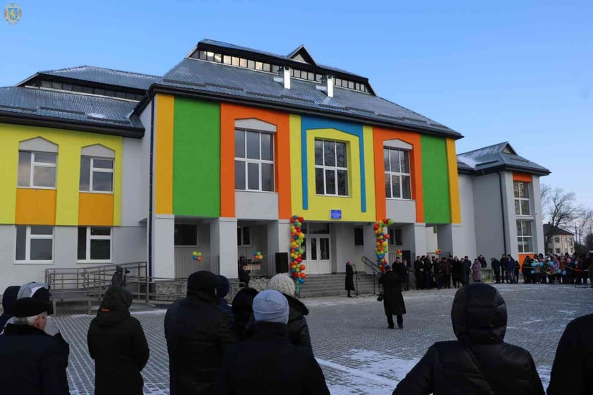 На Львівщині відкрили школу на понад 400 дітей