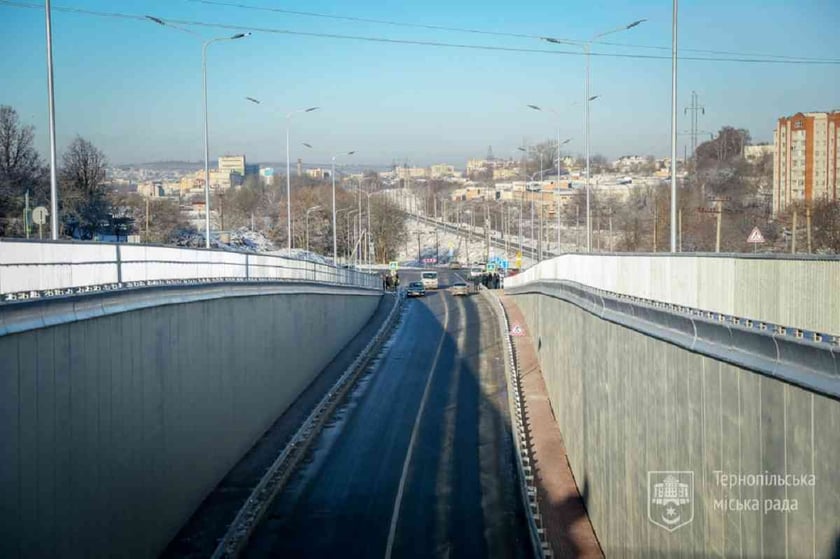У Тернополі збудували найбільшу транспортну розв’язку на заході України (ВІДЕО)