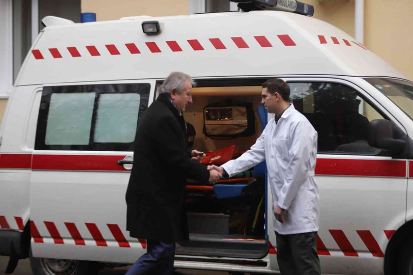 Київському шпиталю Держприкордонслужби передали реанімобіль