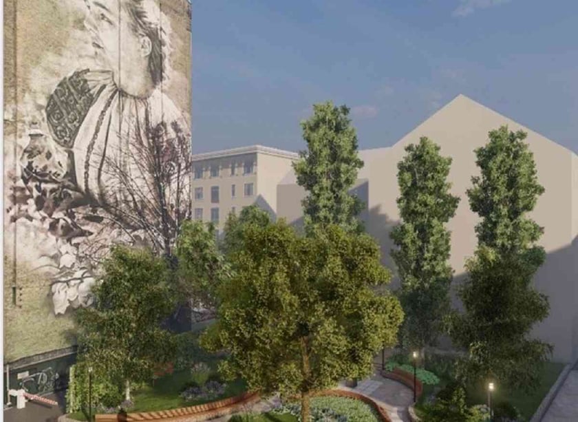 Стартувала реконструкція столичного скверу імені Павла Шеремета