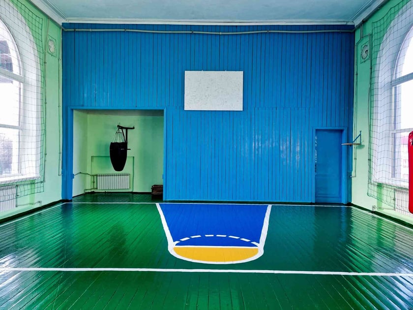 На Донеччині відремонтували спортивну залу (ФОТО)