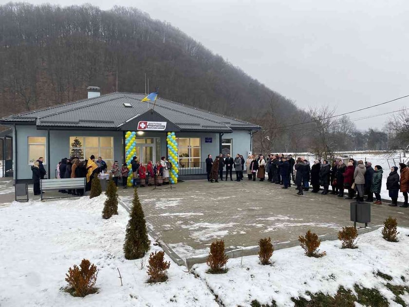 На Закарпатті відкрили нову амбулаторію, що обслуговуватиме 3 тис. жителів села