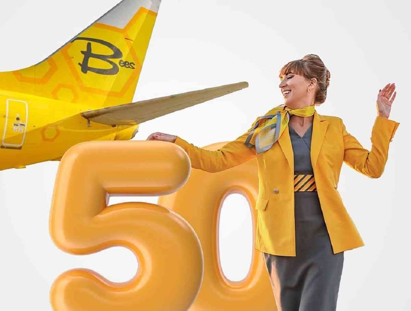 Авіакомпанія Bees Airline запустила продаж 5 тис. квитків по $50