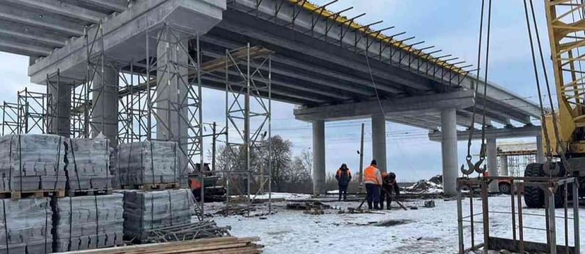 На Кіровоградщині реконструюють шляхопровід на «Дорозі Єдності» уперше за понад 60 років