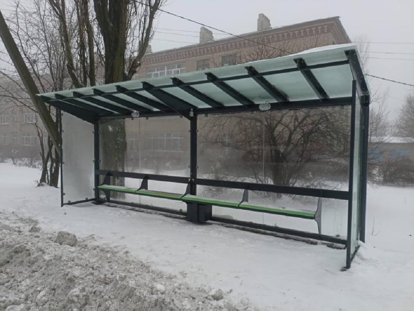 На Донеччині та Луганщини встановили «розумні» зупинки громадського транспорту